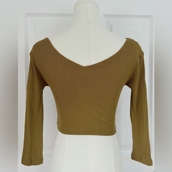 Intimately Free People Ribbed Crop Top Size S - Picture 4 of 4